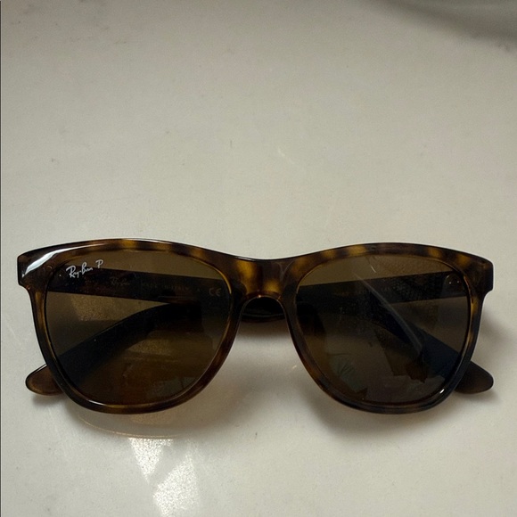 Ray-Ban Accessories - Ray-Ban RB4184 Polarized Unisex New Wayfarer Tortoise Shell Sunglasses